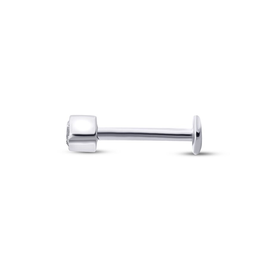 0.05 Karat Pırlanta Tektaş Tragus Piercing | Uzunköprü Kuyumcu, Çapar Kuyumculuk, Altın Fiyatları, 22 Ayar Bilezik, Çeyrek Altın