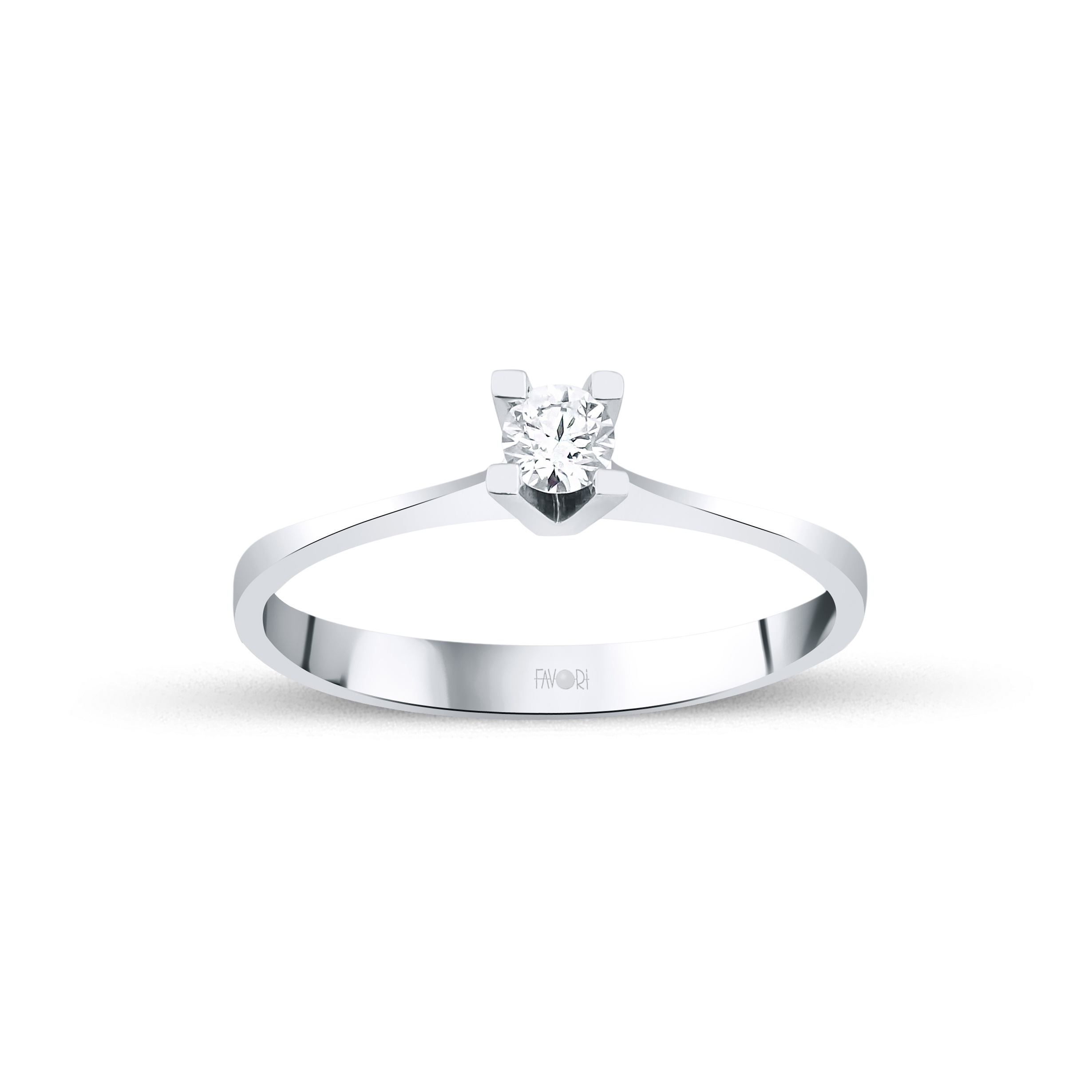 PIRLANTA TEKTAŞ YÜZÜK 0.15 CT | Uzunköprü Kuyumcu, Çapar Kuyumculuk, Altın Fiyatları, 22 Ayar Bilezik, Çeyrek Altın